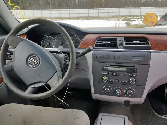 2G4WC582361284723 - 2006 BUICK LACROSSE C GRAY photo 9