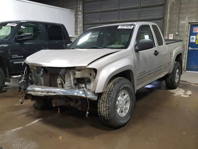 1GCDT196548133897 - 2004 CHEVROLET COLORADO BEIGE photo 2