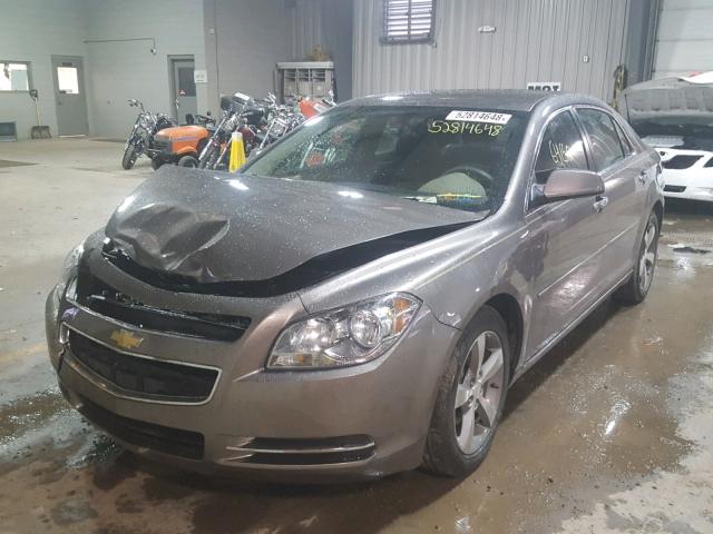 1G1ZC5E06CF202792 - 2012 CHEVROLET MALIBU 1LT GRAY photo 2