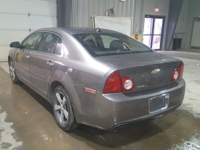 1G1ZC5E06CF202792 - 2012 CHEVROLET MALIBU 1LT GRAY photo 3