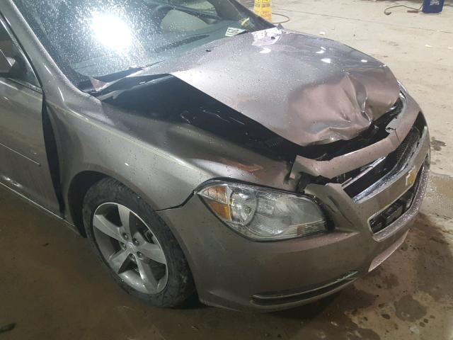 1G1ZC5E06CF202792 - 2012 CHEVROLET MALIBU 1LT GRAY photo 9
