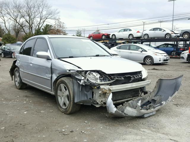 2HGES26715H520101 - 2005 HONDA CIVIC EX ვერცხლისფერი ფოტო 1