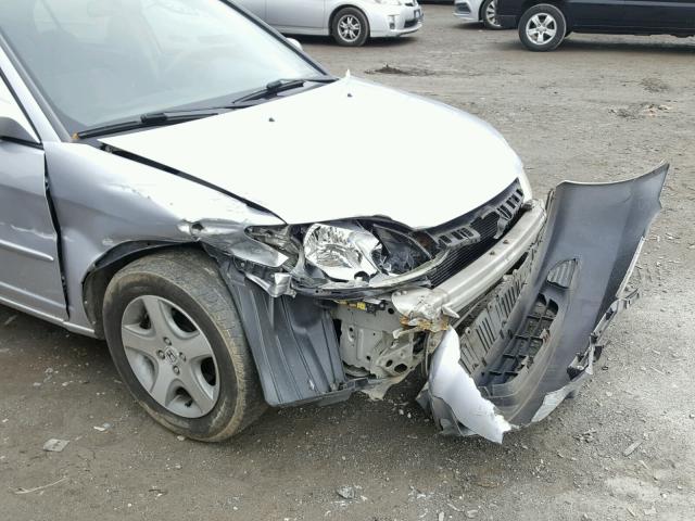 2HGES26715H520101 - 2005 HONDA CIVIC EX ვერცხლისფერი ფოტო 9