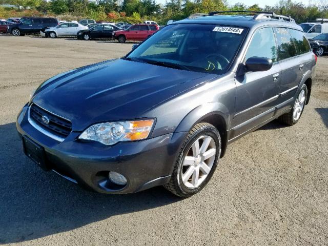 4S4BP62C477316366 - 2007 SUBARU OUTBACK OU GRAY photo 2