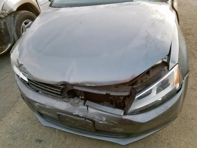 3VW2K7AJ5CM304541 - 2012 VOLKSWAGEN JETTA BASE 灰色 照片 7