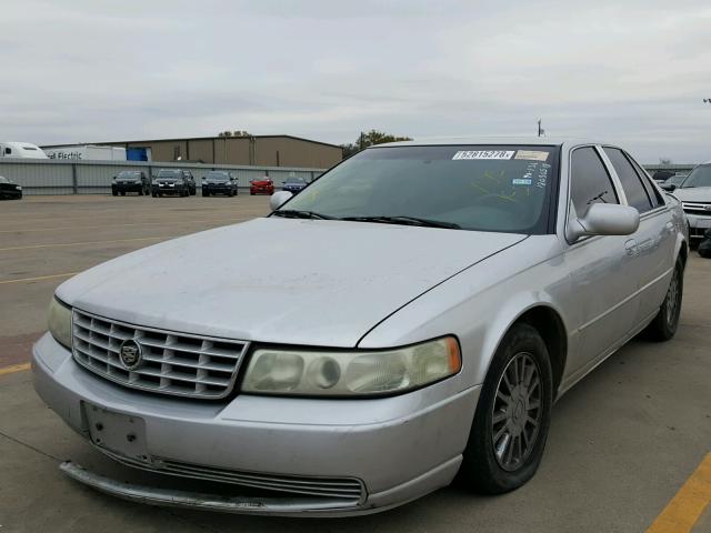 1G6KS54Y42U100648 - 2002 CADILLAC SEVILLE SL GRAY photo 2