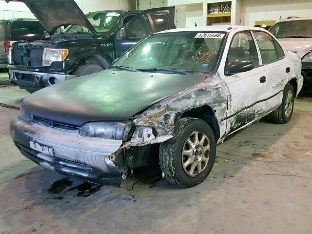 1Y1SK5260VZ455138 - 1997 GEO PRIZM BASE თეთრი ფოტო 2