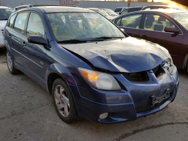 5Y2SL62814Z416260 - 2004 PONTIAC VIBE BLUE photo 1