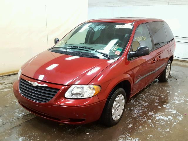 1C4GJ453X3B246780 - 2003 CHRYSLER VOYAGER LX MAROON photo 2