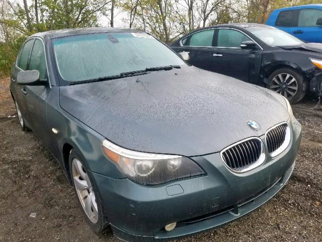 WBANE53587CW65228 - 2007 BMW 525 I GRAY photo 1