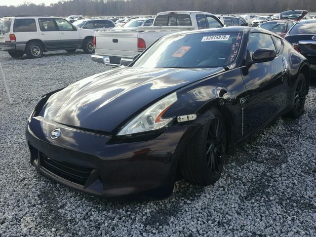 JN1AZ4EH4AM503852 - 2010 NISSAN 370Z BLACK photo 2