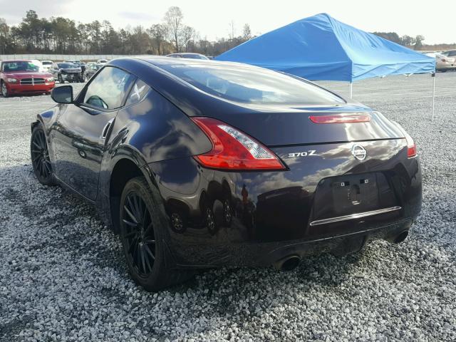 JN1AZ4EH4AM503852 - 2010 NISSAN 370Z BLACK photo 3