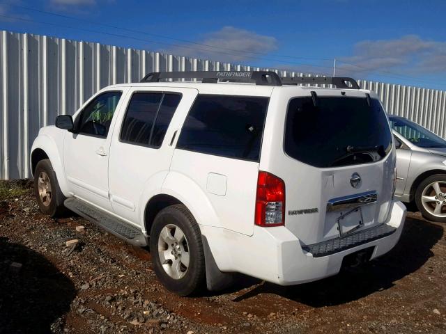 5N1AR18U86C621366 - 2006 NISSAN PATHFINDER WHITE photo 3