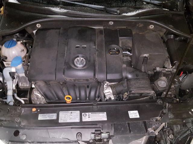 1VWAP7A32CC007128 - 2012 VOLKSWAGEN PASSAT S BLACK photo 7