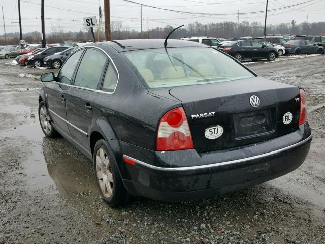 WVWRH63B81P103899 - 2001 VOLKSWAGEN PASSAT GLX 黑色 照片 3