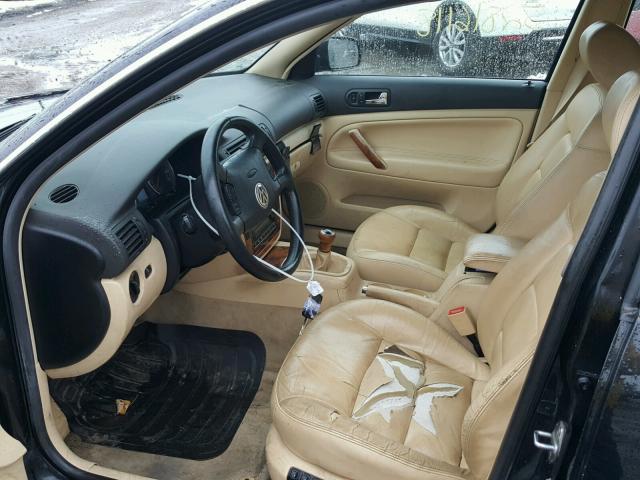 WVWRH63B81P103899 - 2001 VOLKSWAGEN PASSAT GLX 黑色 照片 5