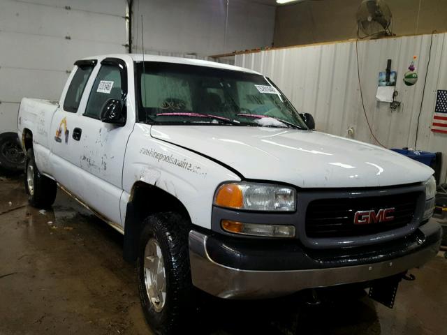 2GTEK19V711317929 - 2001 GMC NEW SIERRA WHITE photo 1