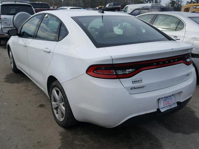 1C3CDFBB5GD605450 - 2016 DODGE DART SXT WHITE photo 3