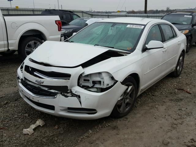 1G1ZH57B994201494 - 2009 CHEVROLET MALIBU 1LT WHITE photo 2