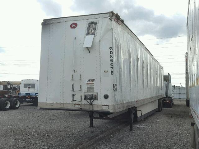 1GRAA0624ET586076 - 2014 GREAT DANE TRAILER TRAILER WHITE photo 3