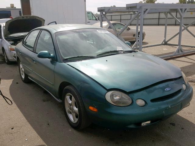 1FALP52UXTG315119 - 1996 FORD TAURUS GL GREEN photo 1