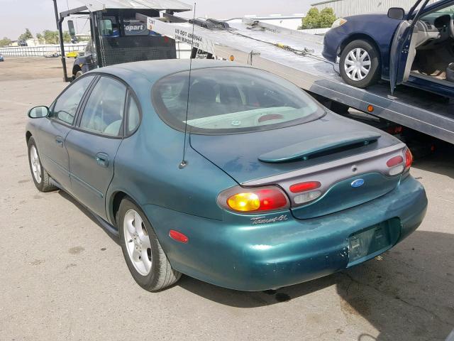 1FALP52UXTG315119 - 1996 FORD TAURUS GL GREEN photo 3