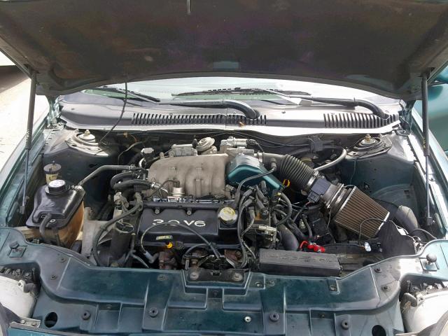 1FALP52UXTG315119 - 1996 FORD TAURUS GL GREEN photo 7