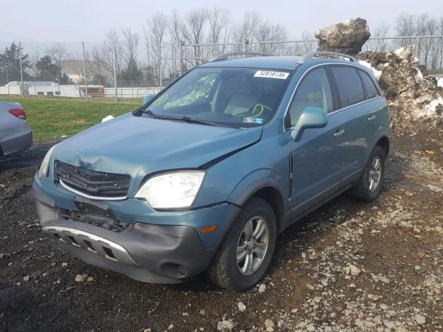 3GSCL33P28S655008 - 2008 SATURN VUE XE BLUE photo 2