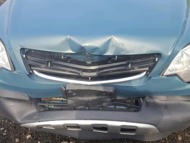 3GSCL33P28S655008 - 2008 SATURN VUE XE BLUE photo 9