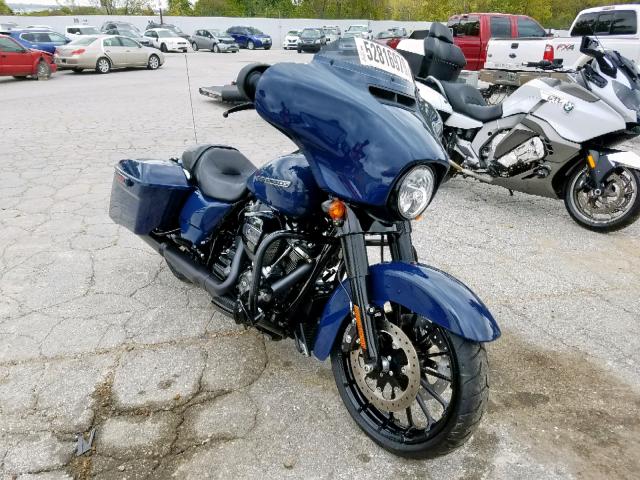 1HD1KRP31KB614841 - 2019 HARLEY-DAVIDSON FLHXS BLUE photo 1