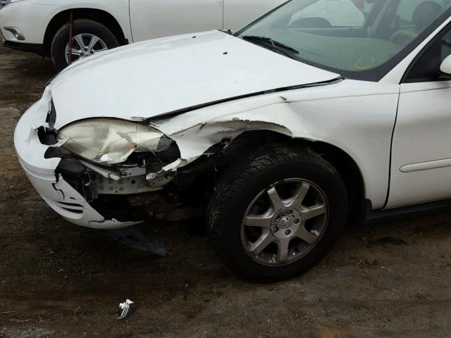 1FAFP56UX6A231753 - 2006 FORD TAURUS SEL WHITE photo 9