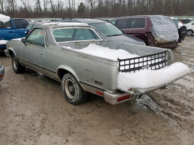 1W80H9K542279 - 1979 CHEVROLET EL CAMINO TAN photo 3