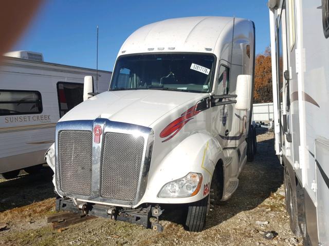 1XKYD49XXFJ455234 - 2015 KENWORTH CONSTRUCTI WHITE photo 2