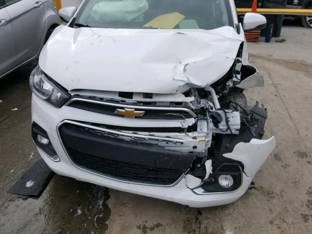 KL8CD6SA5HC762673 - 2017 CHEVROLET SPARK 1LT WHITE photo 9