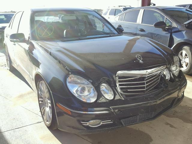 WDBUF56X98B245492 - 2008 MERCEDES-BENZ E 350 BLACK photo 1