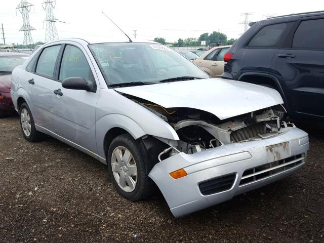 1FAFP34N37W139307 - 2007 FORD FOCUS ZX4 SILVER photo 1