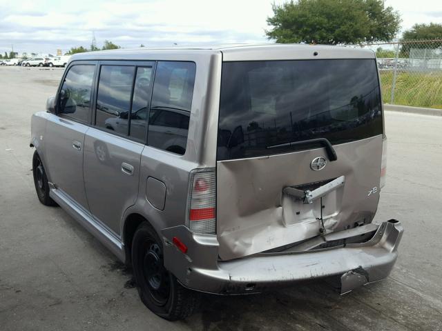 JTLKT324650208607 - 2005 TOYOTA SCION XB Boz foto 3