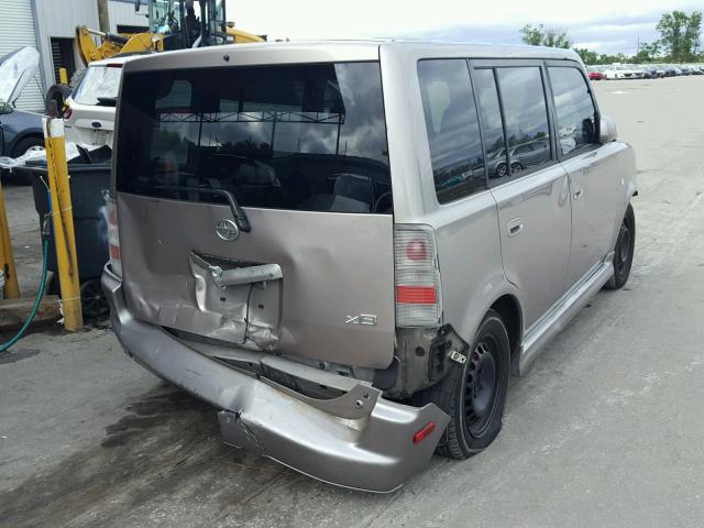 JTLKT324650208607 - 2005 TOYOTA SCION XB Boz foto 4
