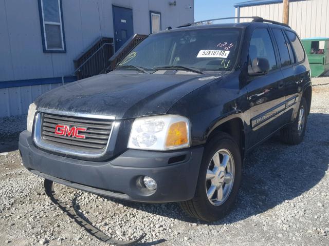 1GKDS13S842443798 - 2004 GMC ENVOY BLACK photo 2