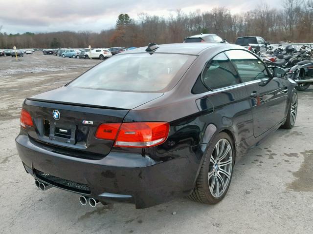 WBSWD93568PY42654 - 2008 BMW M3 BLACK photo 4