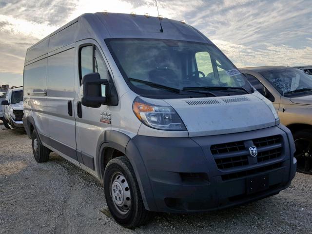 3C6URVHG1JE127281 - 2018 RAM PROMASTER 银色 照片 1