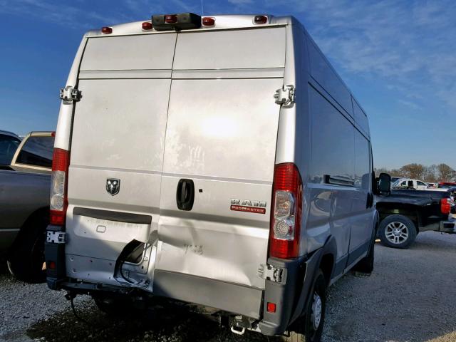 3C6URVHG1JE127281 - 2018 RAM PROMASTER 银色 照片 4