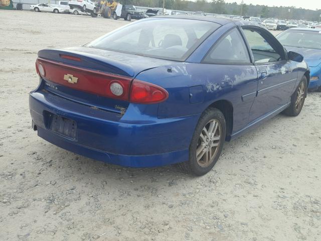 1G1JH12F947113486 - 2004 CHEVROLET CAVALIER L BLUE photo 4