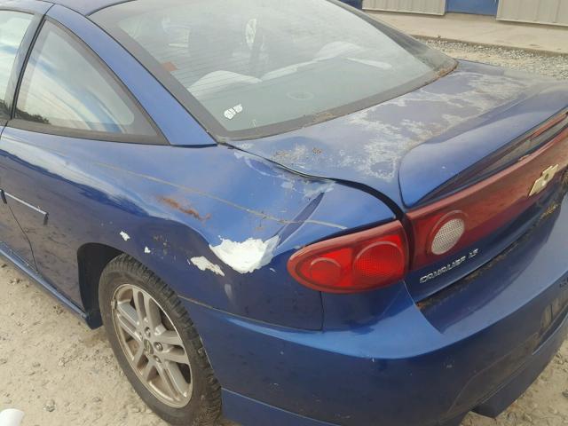 1G1JH12F947113486 - 2004 CHEVROLET CAVALIER L BLUE photo 9