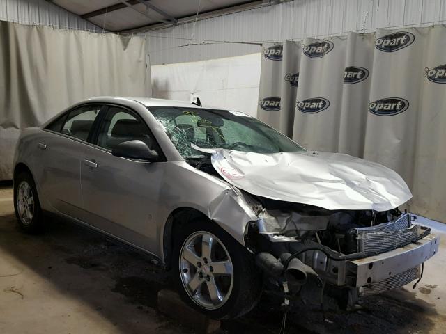 1G2ZH57N784294763 - 2008 PONTIAC G6 GT SILVER photo 1