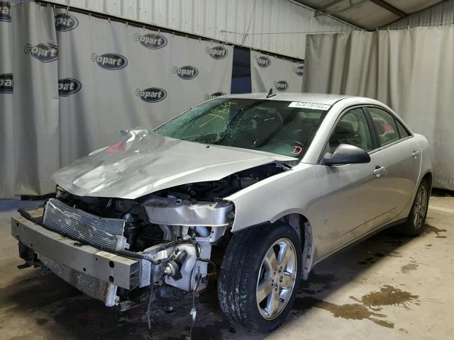 1G2ZH57N784294763 - 2008 PONTIAC G6 GT SILVER photo 2