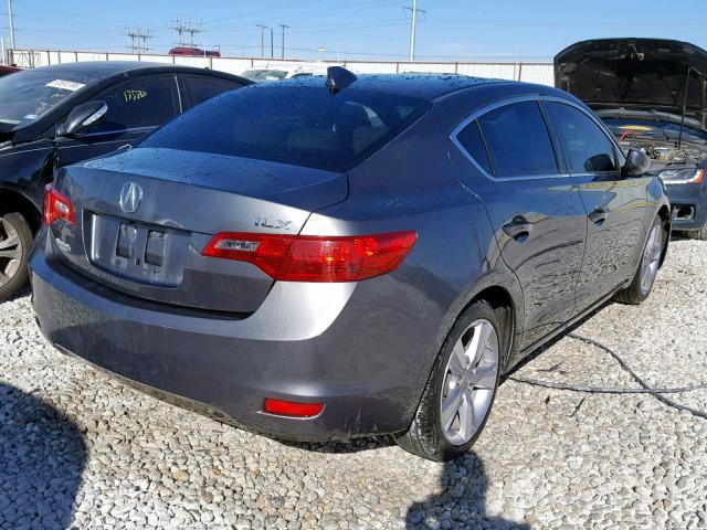 19VDE1F7XDE005208 - 2013 ACURA ILX 20 TEC GRAY photo 4