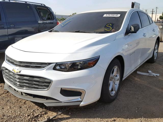 1G1ZB5ST6HF154932 - 2017 CHEVROLET MALIBU LS 白色 照片 2