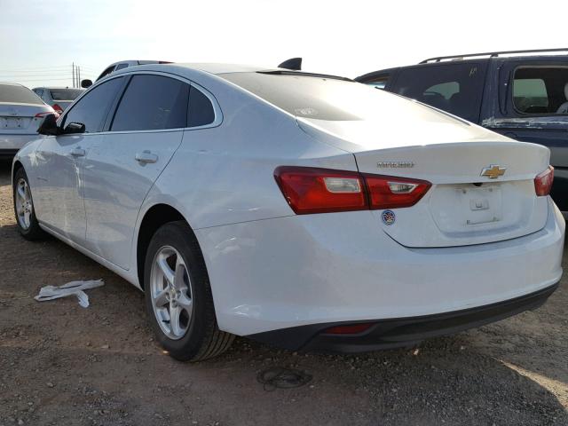 1G1ZB5ST6HF154932 - 2017 CHEVROLET MALIBU LS 白色 照片 3