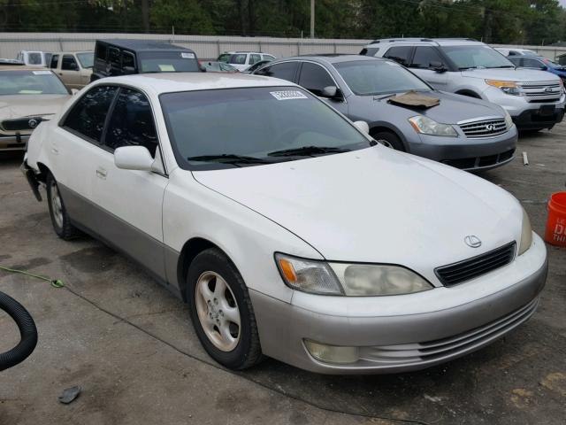 JT8BF28G0X0217108 - 1999 LEXUS ES 300 WHITE photo 1